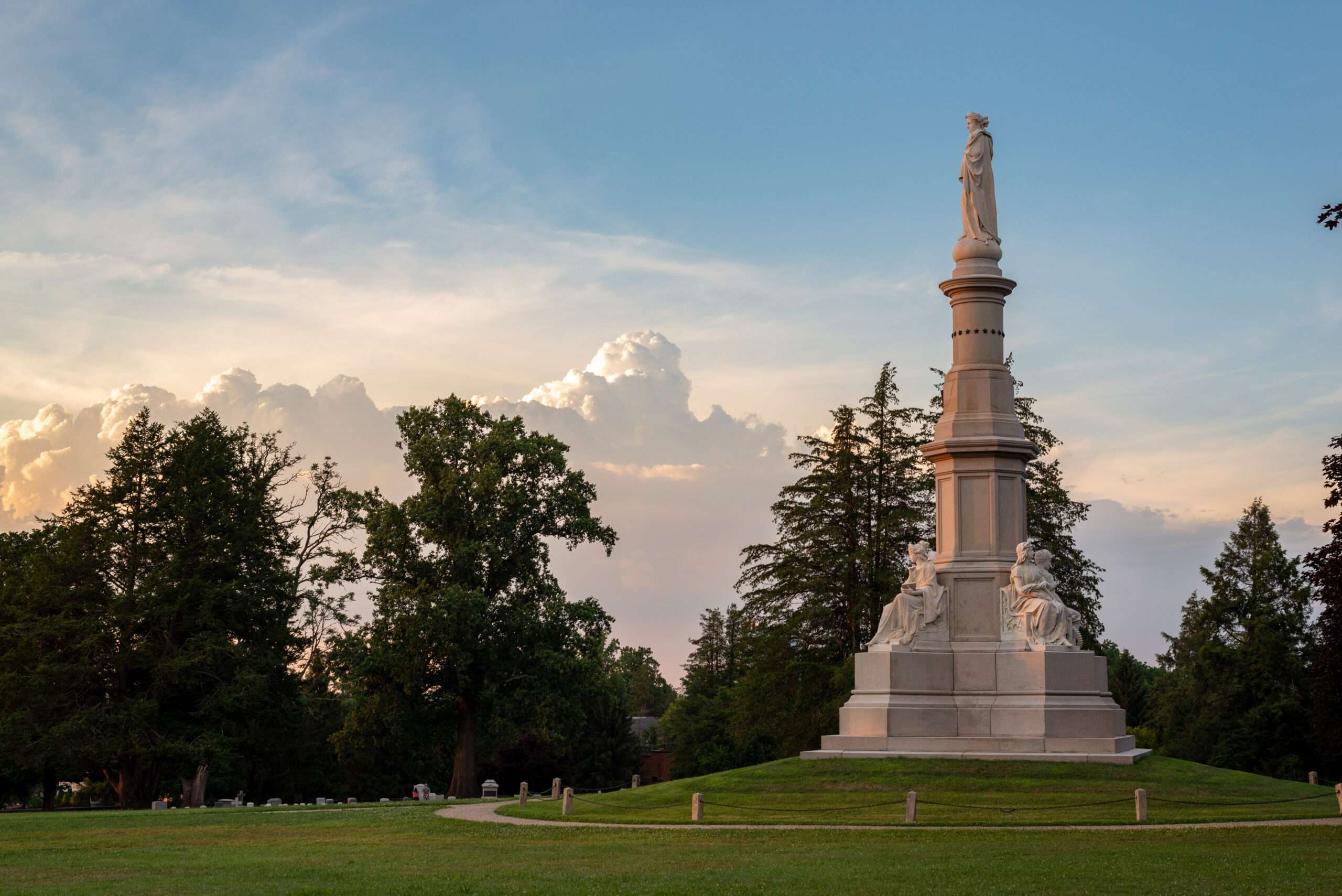 The Soldiers' National Monument in Gettysburg National Cemetery